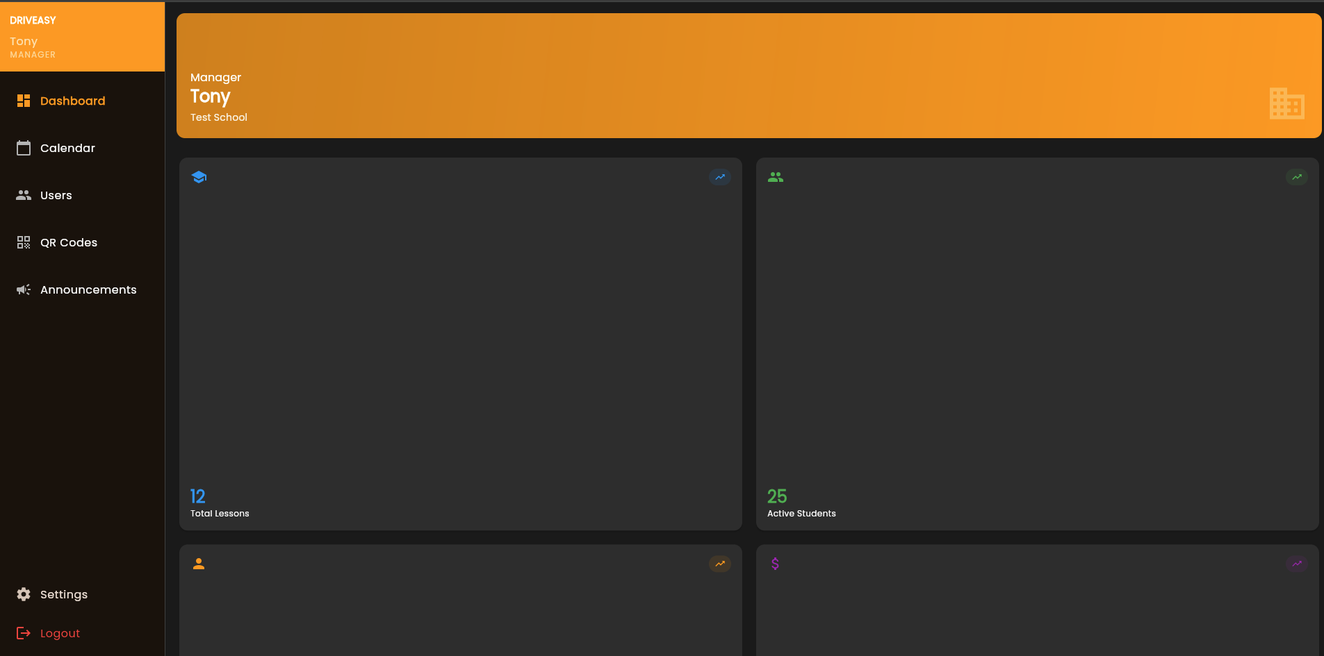 DRIVEASY product interface